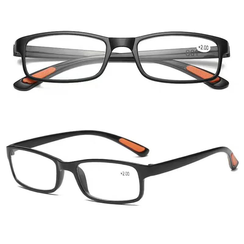 Unisex Harz Ultraleichte Lesebrille Männer Frauen Mode Anti-rutsch Brillen Vision Care Presbyopie Brillen + 1,0 ~ + 4,0