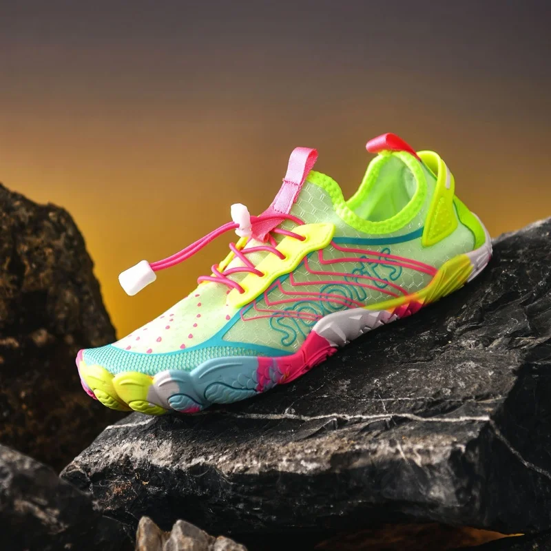 

YRZL Men Water Shoes Non-Slip Quick Dry Lightweight Beach Shoes for Swimming Running Fishing Yoga Outdoor Sports Water Shoes