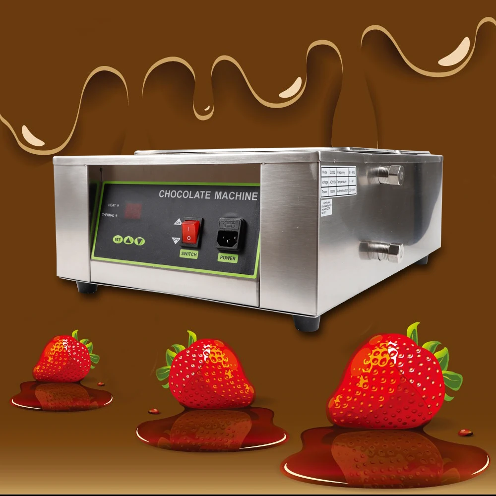 Commercial Electric Chocolate Warmer Boiler Tempering Machine Melting Pot