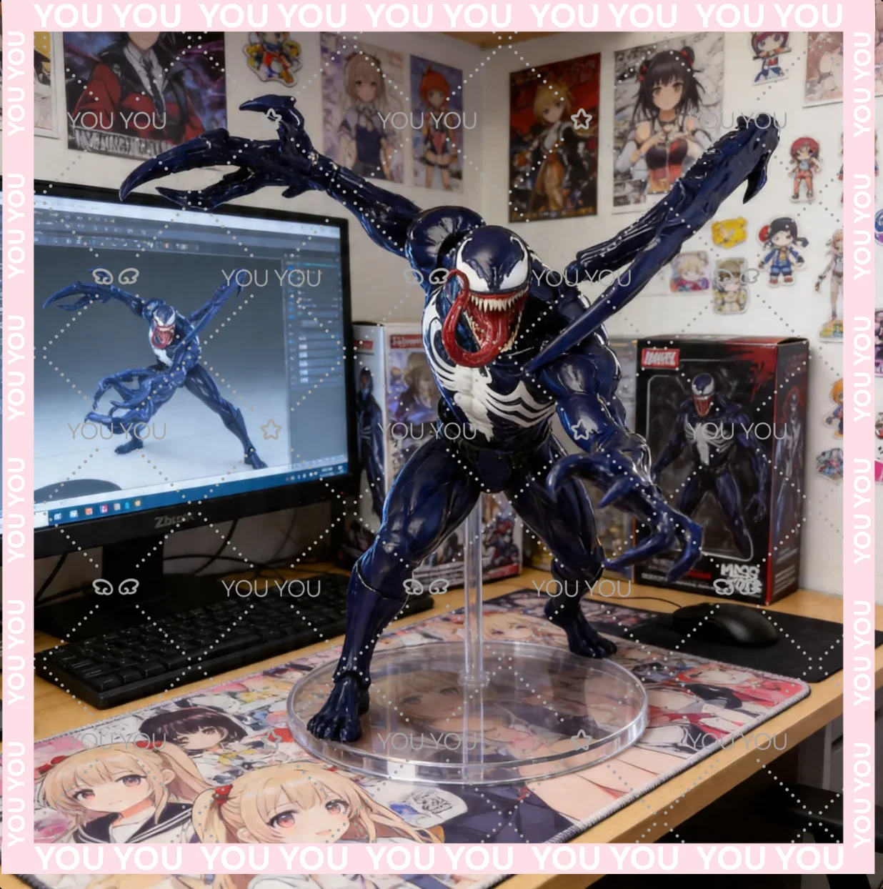 

2026 HOT Новинка! Фигурка Venom Lethal Neighbor, аниме-персонаж Эдди Блэка, Человек-паук, модель-статуэтка, подарок, игрушка