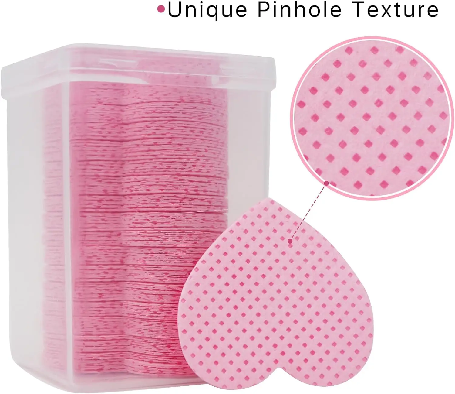 Professional Soft Remoção Algodão Prego Tool Pad, sem fiapos, Gel polonês removedor, Nail Art Acessórios, 200 pcs por caixa