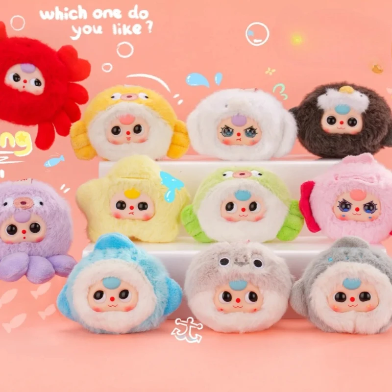 

Baby Three Ocean Series V2 Blind Box Cute Anime Figure Baby Three Surprise Bag Mystery Box Vinyl Face Doll Pendant Toys Gift New
