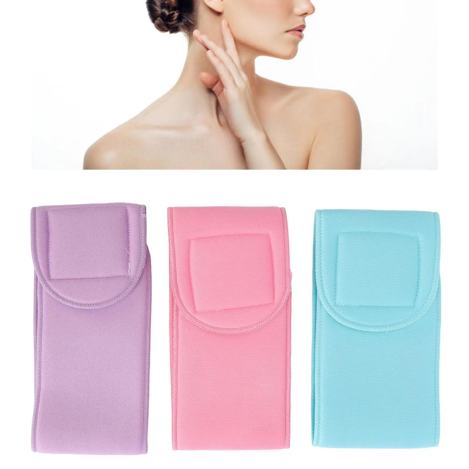 48cm Anti-Aging Moisturizing Neck Wrap Gel Pad - Skin-Friendly Neck Wrinkle Treatment for Home Use