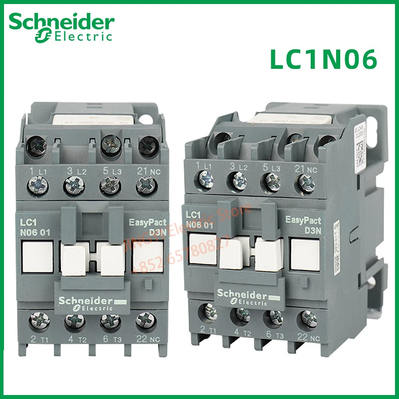 Schneider Easy TeSys Control 3P LC1N0610Q5N LC1N0910Q5N LC1N1210Q5N LC1N1810Q5N LC1N2510Q5N LC1N3210Q5N Contactor de CA 380VAC 3NO