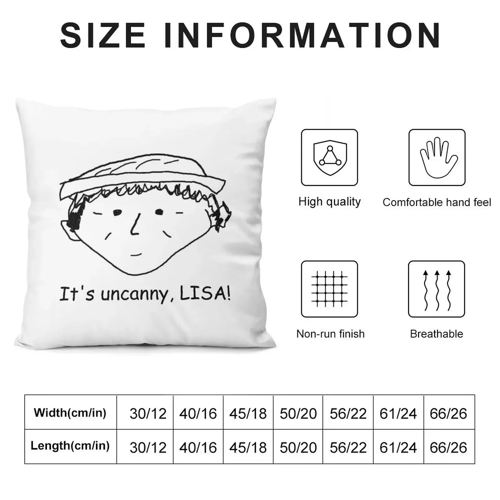 ITS UNCANNY LISA Throw Pillow Christmas Pillows Plaid Sofa luxury decor Christmas Pillow Cases pillow