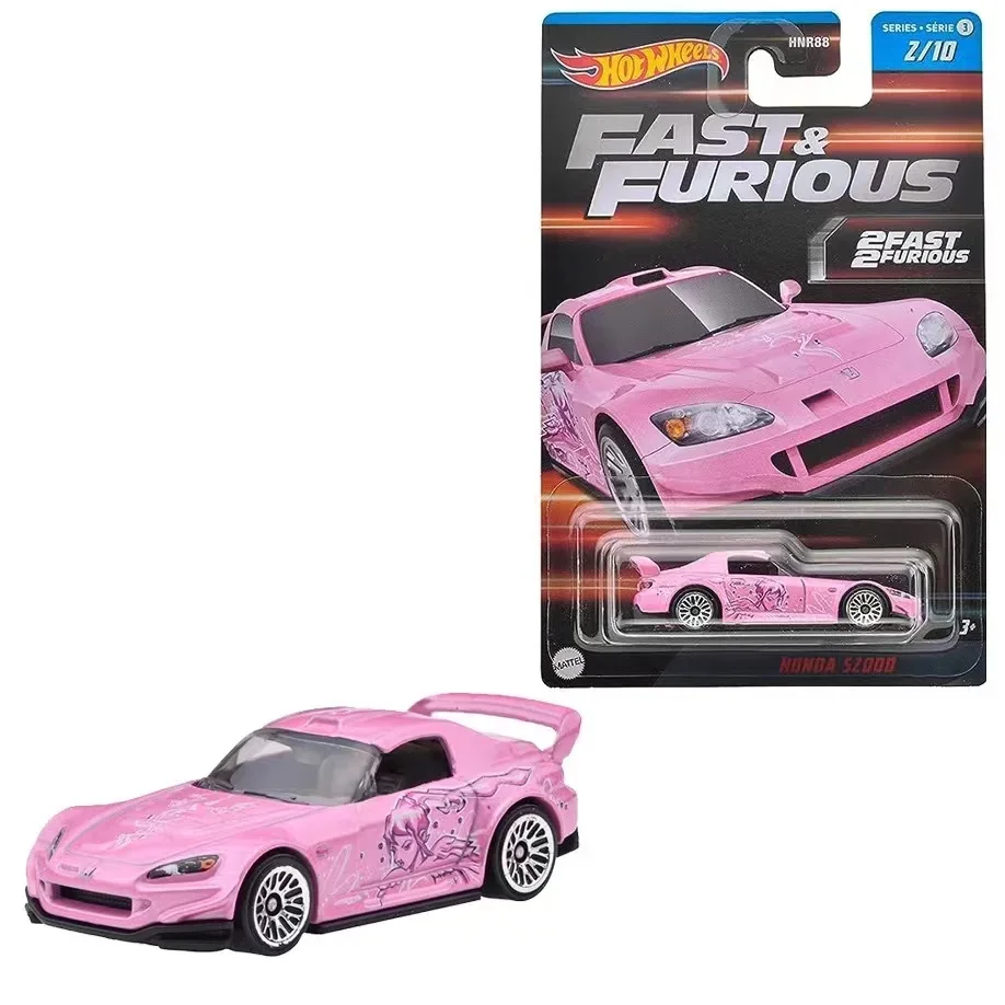 Original Hot Wheels Car Fast & Furious 1/64 Coche Toys for Boys Dodge Charger Nissan Skyline GTR Bugatti Veyron Gift