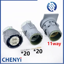 20 Pin female 11 Pin male Auto Urea Pump Plug 13603422 13603408 For Transmission GM LS1 LS6 perkins 1300 injector Connector