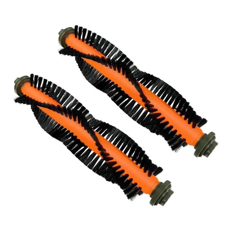 UPCAN Rowenta Tefal 20 40 RG6825 ISWEEP X3 로봇 진공 청소기 예비 부품 교체 액세서리 용 A01V-2PCS 메인 브러시