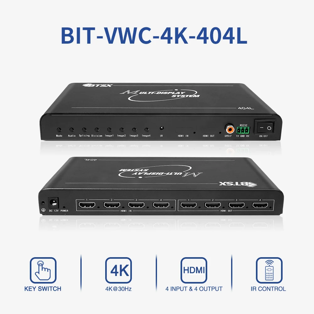 Newly Upgraded LCD LED Display Controller Supports Matrix, Splicing, Multiple View Splitter Video Wall Processor