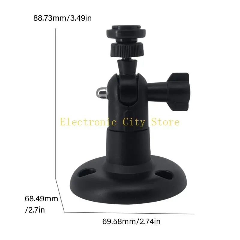 Einstellbare 360 ​​-Grad -rotierende Kameramontage wasserdichtes Design Easy Installation HU8D