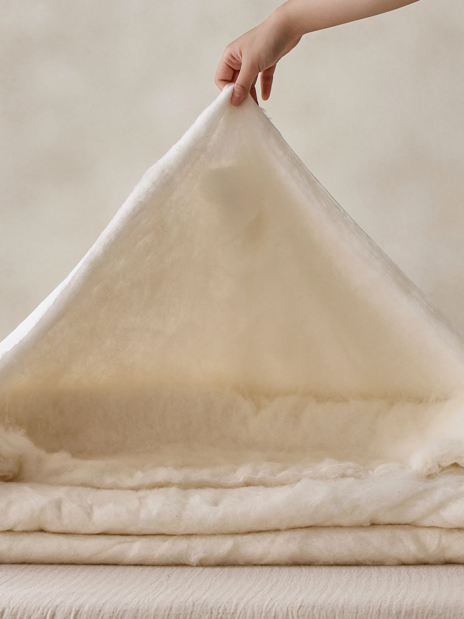 لحاف من الصوف القطني المحيط 2025 مزدوج لحاف من القطن والكتان 00% حشوة من القطن لحاف شتوي للطلاب Dormi #3