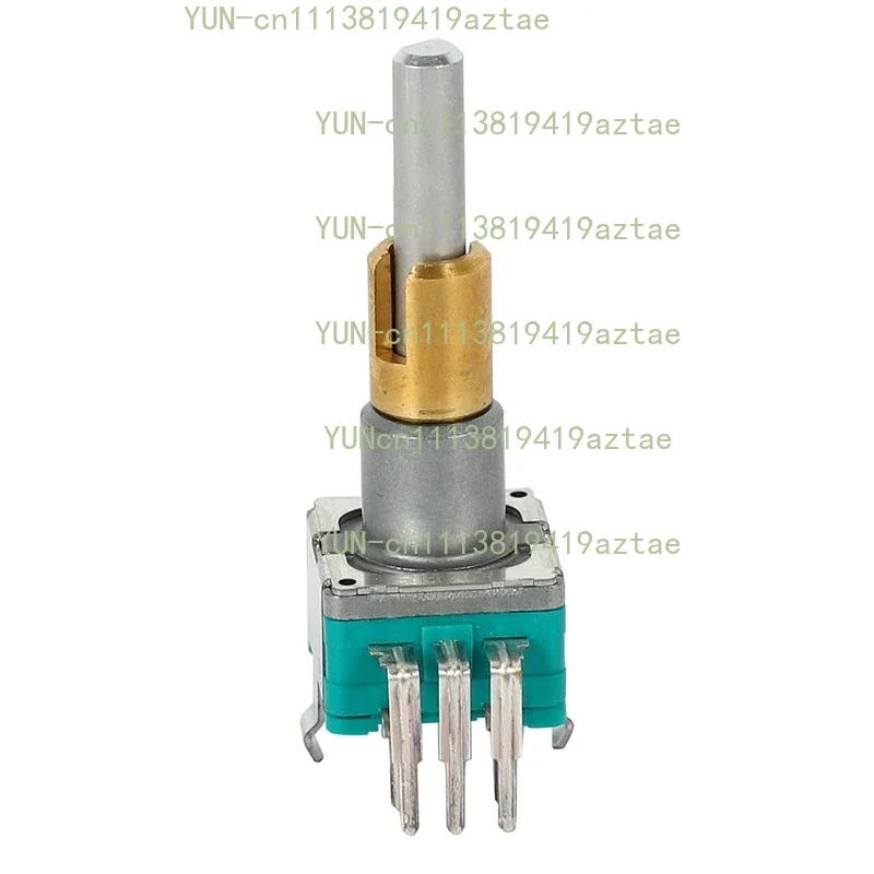 10X EC11EBB24C03 Dual Axis Encoder With Switch 30 Positioning Number 15 Pulse Point Handle 25Mm
