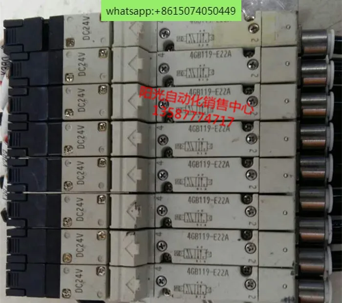 CKD solenoid valve 4GB119-E22A has a new condition and good performance