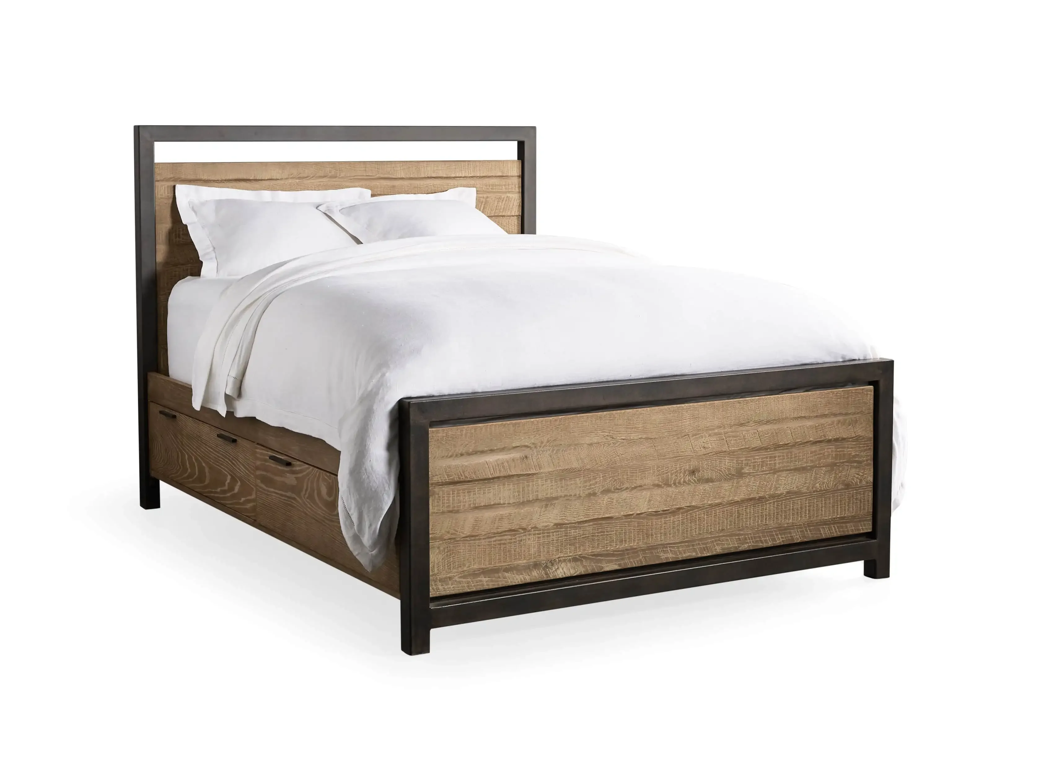 ！@Modern Design Classic Nordic Adjustable Eco-Friendly Luxury Solid Wood Double Bed for Bedroom Hotel Use