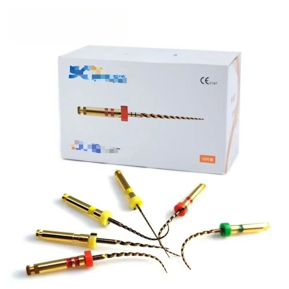 

1 Board Dental Machine Root Canal File Nickel Titanium File Open Channel Large Taper Thermal Activation Oral Tool Laboratory