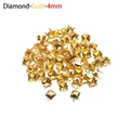 Gold-Diamond 4mm