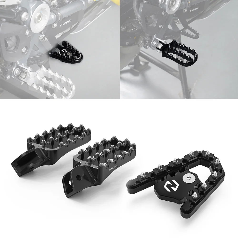 

NiceCNC For BMW R1200GS R 1200 GS 2013-2018 R1250GS R 1250 GS 2019-2023 Enlarged Foot Pegs Footrest Brake Lever Pedal Extender