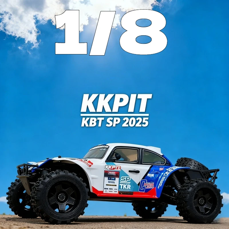 

Kkpit Kbt Sp 2025 G-Beetle 1/8 Радиоуправляемая электрическая модель автомобиля с дистанционным управлением, грузовики для пустыни, багги, пустая рамка, игрушки для взрослых и детей