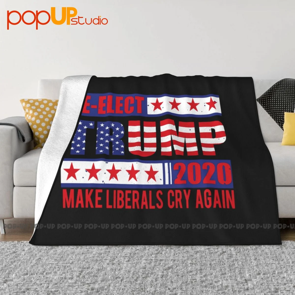 Donald Trump President Blanket Soft Dust Cover Sofa Decorative