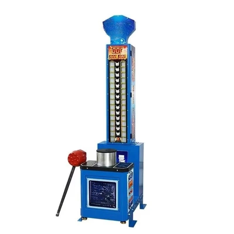 Customized Boxing Punch Force Testing Arcade Machine With Speaker Simulator Device 1 Year Warranty For Amusement Game Center