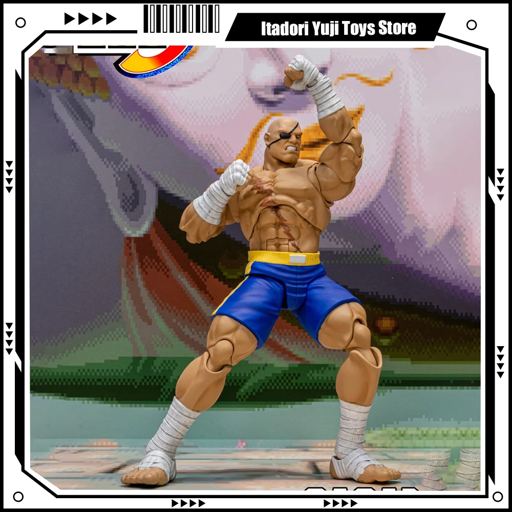 

Storm Toys Street Fighter2 Zero3 1/12 Victor Sagat Bison SFSA03 CPSF30 Action Figures Movable Joints Anime Model Collection Toy