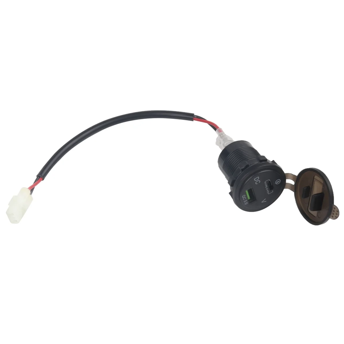 Motorrad zubehör dual usb ladegerät steckdose adapter stecker usb dc steckdose für honda cb500x cb 500x cb500 x 2019 2020