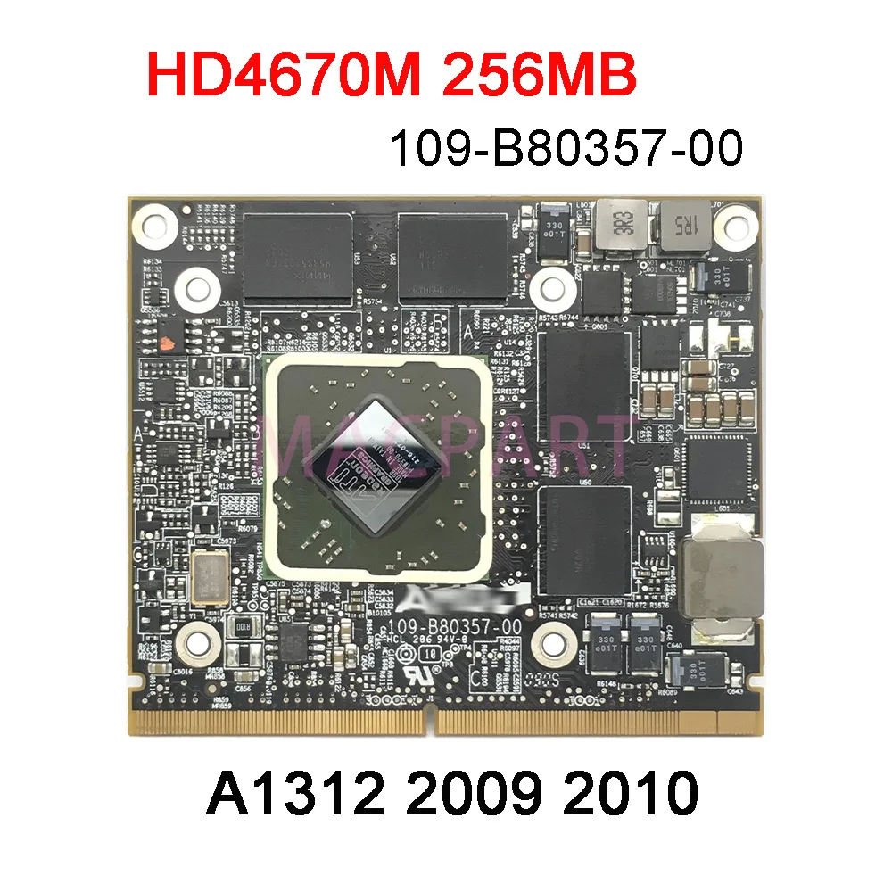 Imagem -02 - Original Hd4670m Hd4850m Hd5750m Hd6970m 256mb 512mb 1gb 2gb para Apple Imac 27 A1312 Placa de Vídeo Gráfica 2009 2010 2011 Anos