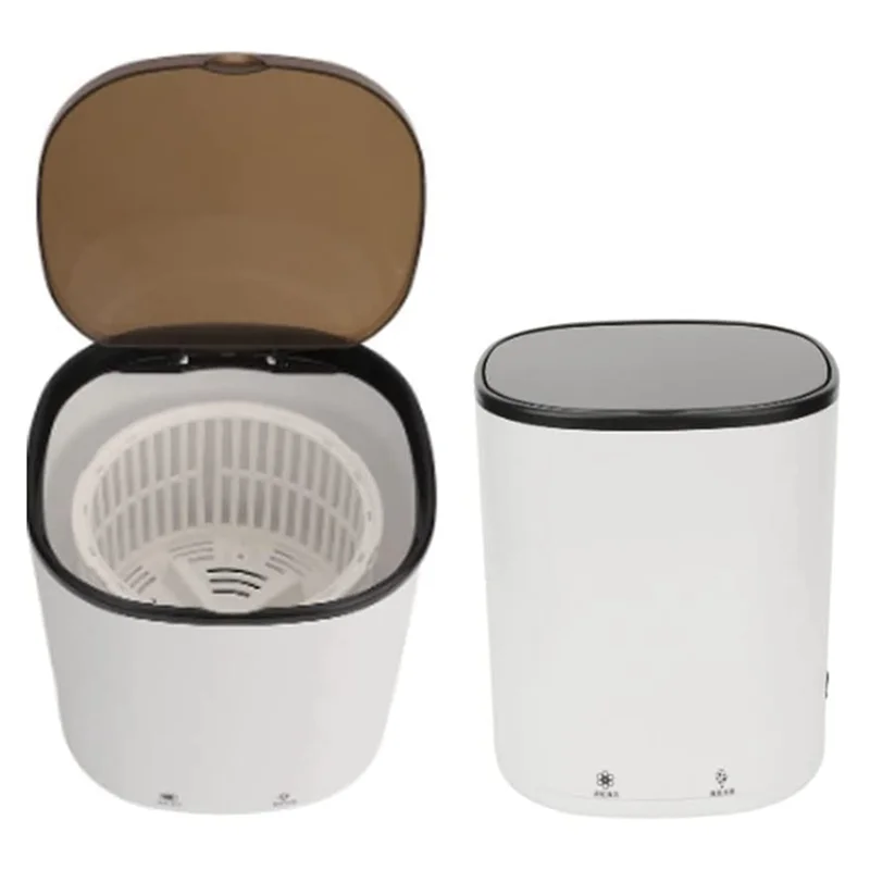 غسالة صغيرة محمولة جيدة غسالة الضوء الأزرق بالموجات فوق الصوتية توربو حوض غسيل الطرد المركزي تدفق المياه الجفاف