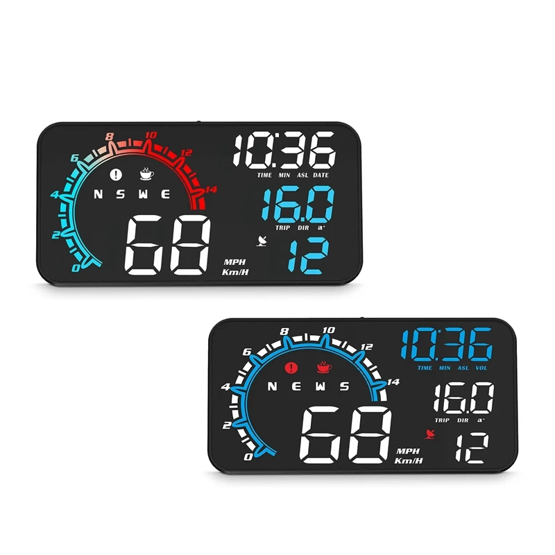 

G11 HUD Head-Up Display GPS Car Display Speeding Alarm Driving Speed Universal