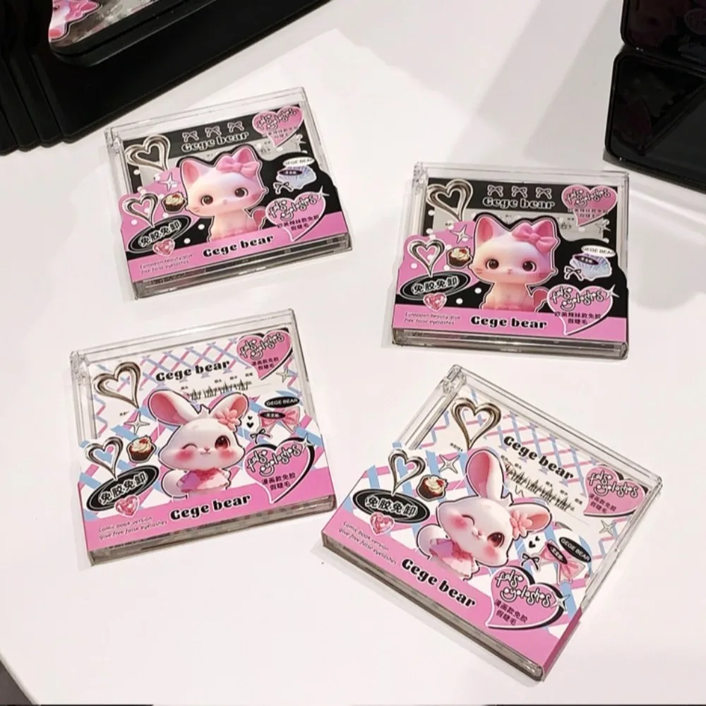 ふわふわ DIY 自己粘着まつげクラスター ウィスピー マンガ粘着つけまつげ 再利用可能なメイクアップ グルーフリーつけまつげ メイクアップ