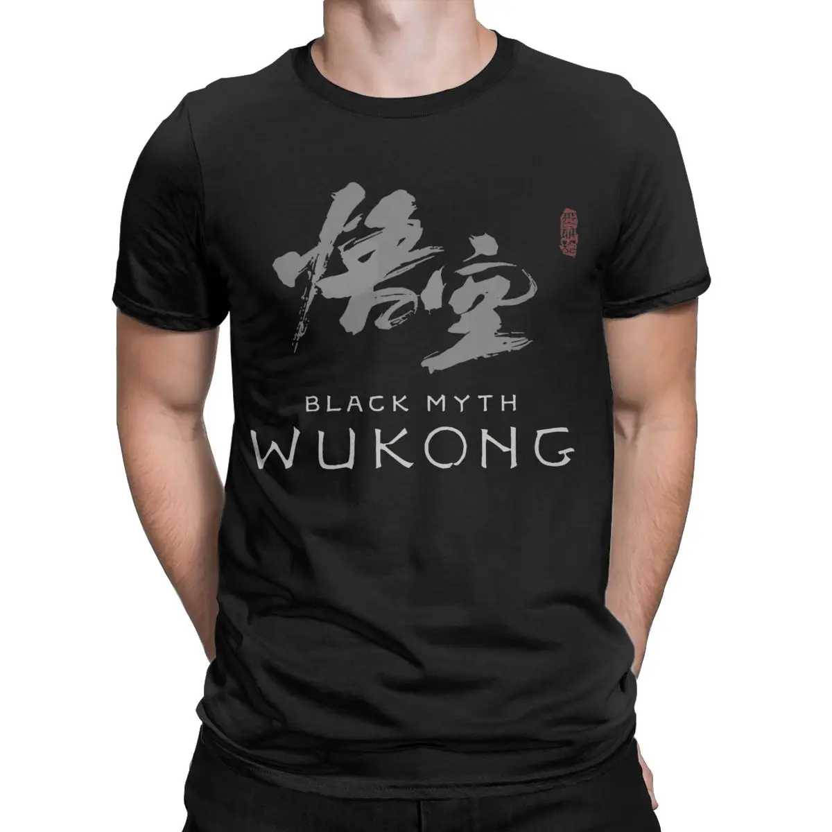 All Seasons Men Women Black Myth Wukong Monkey King Game Shirt Outfits Pure Cotton T-shirt Clothing Amazing Tee Shirt