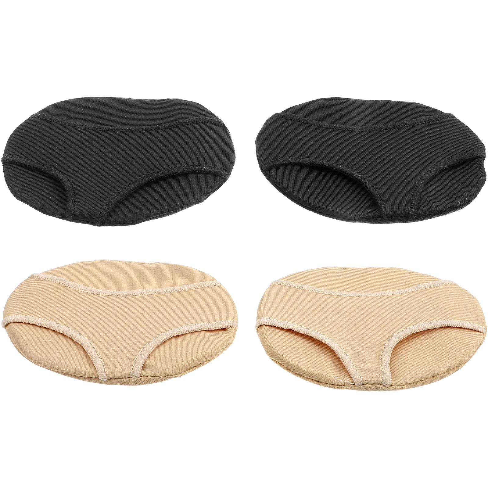 2 Pairs Forefoot Pad Cushion Pain Relief Cushions Floor Mat Shoe Pads Front Support