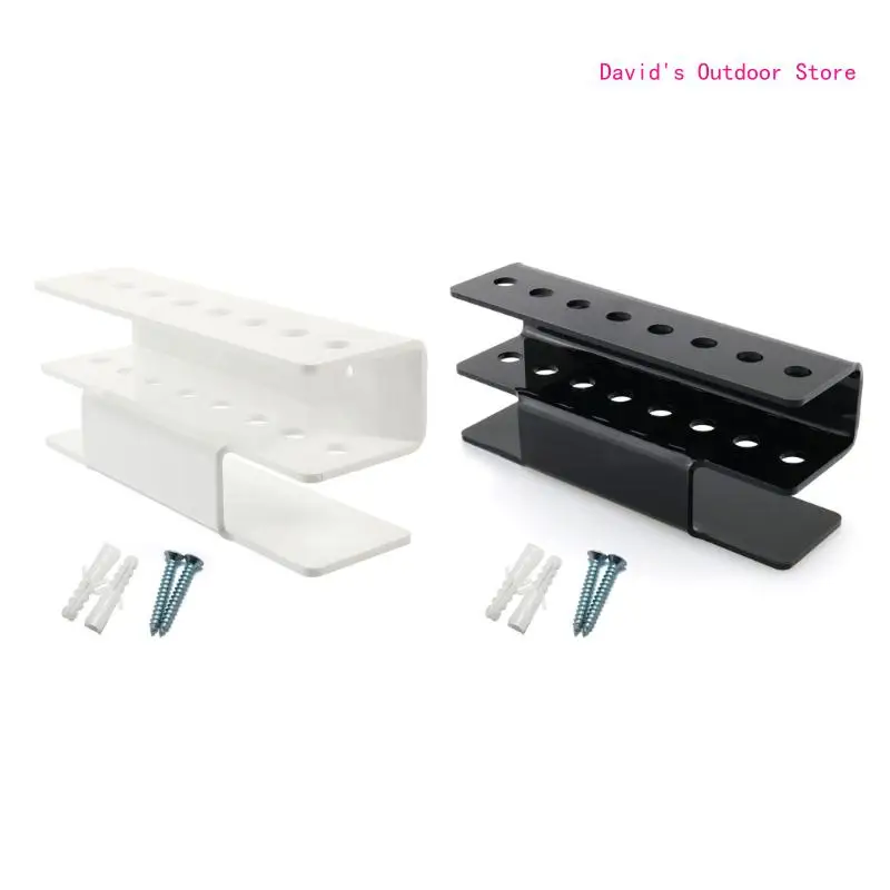 

8-Holes Acrylic Storage Rack Wall Mounted Indoor Rack Organizers X3UA