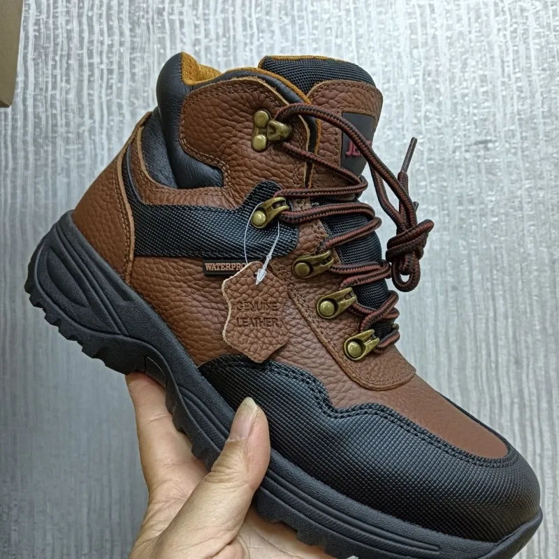 

Original Brand Comfortable Anti Slip Mountain Climbing Footwear Top Quality Wearable Outdoor Hiking Shoe Winter Trekking Boots