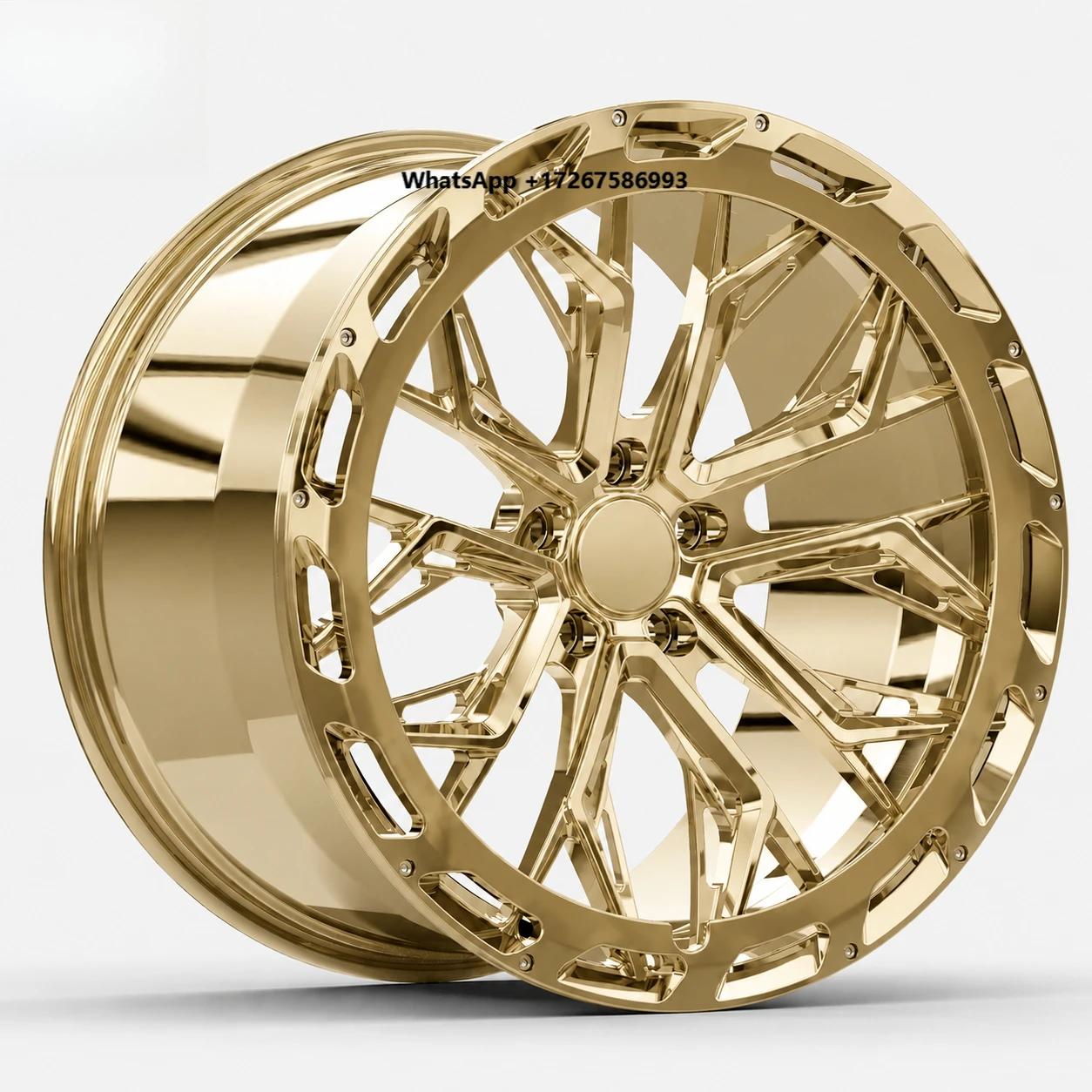 Luxury 19 20 22 24 Inch Polished Forged 6061-T6 Aluminum Wheels Off-Road SUV Truck Rims for Range Rover G-Wagon F-150