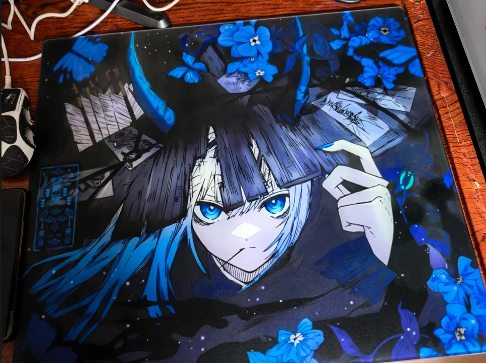 PANPAD Abyssgaming【Mist Jade】e-sports FPS tempered glass mouse pad (copy)