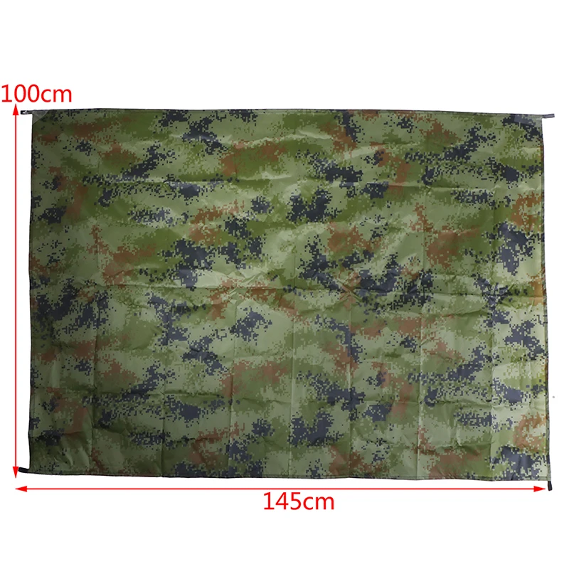 Portable Ultralight Tarp Outdoor Camping Survival Sun Shelter Multifunctional Waterproof Beach Awning Beach Tent Mat Rain Shelte