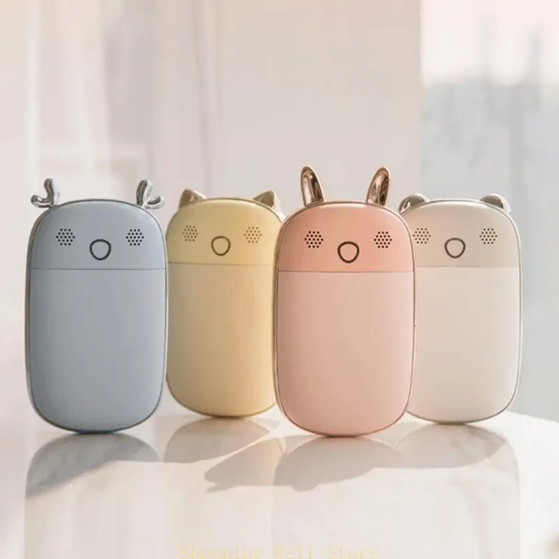 KX4B MINI MANEIDADE MANTA Aquecedor 10000mAh USB Charging Mobile Hand Aquexível para crianças adultos Inverno Mãos quentes usam