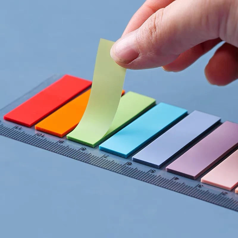 160 arkuszy/zestaw kolorowych naklejek indeksujących Moranti do oznaczania, kreatywne naklejki na artykuły papiernicze