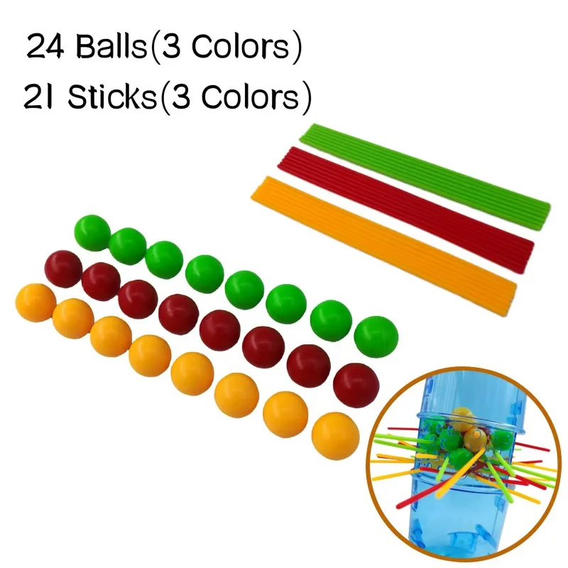 Blue/Green Family Games, Kids Games, Tabletop Games Monkey Drop Down Monkey Climbing Tree Kids Puzzle Fun Tumbler Toys Drop Toys