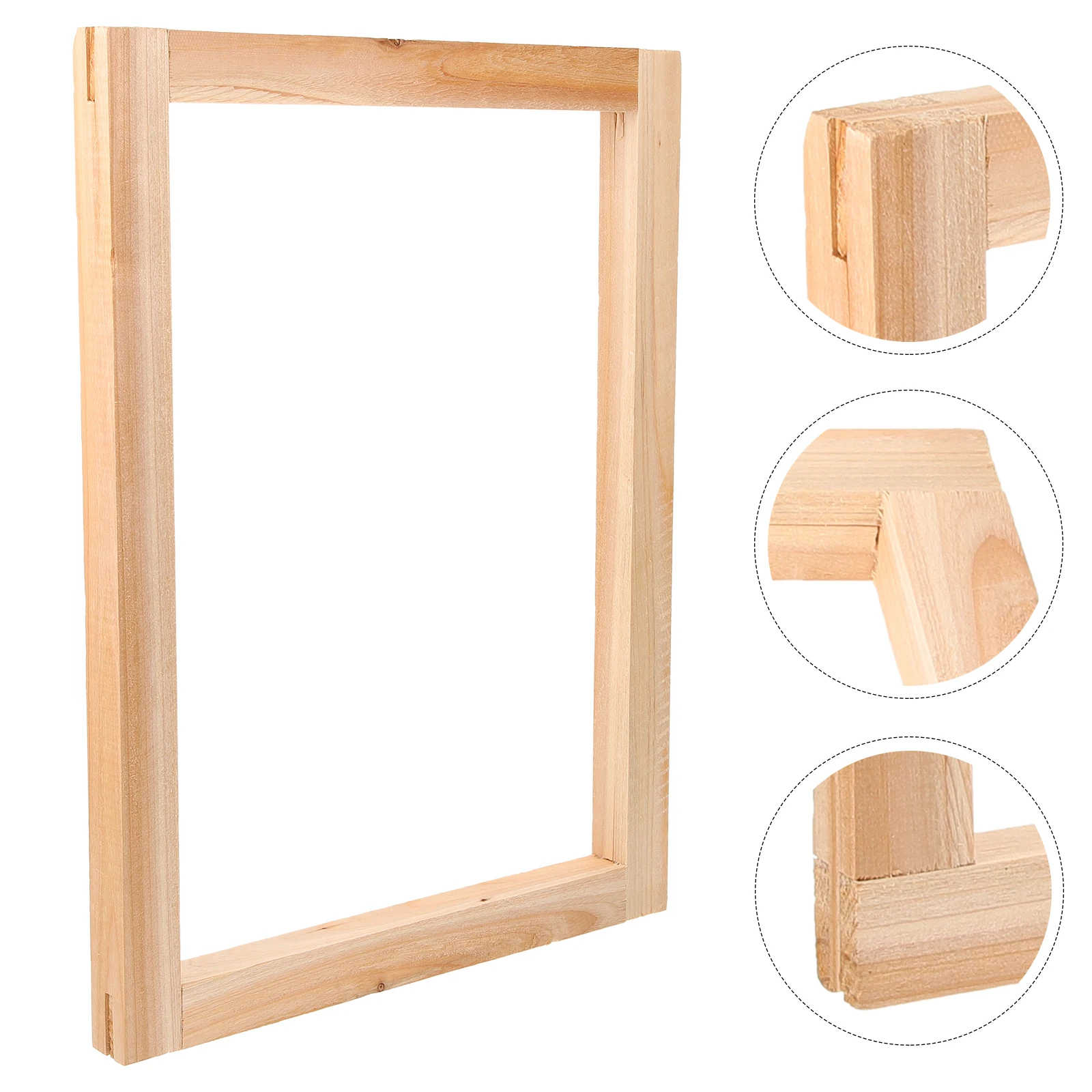 

Screen Printing Wooden Professional Wood For T-Shirt Diy Sturdy Reusable Washable Portable Printing Frame Screen Starter