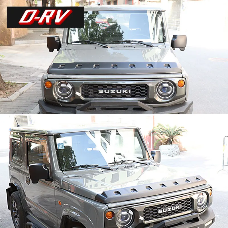 Couvercle de capot de moteur de voiture, protecteur de capot, accessoires extérieurs, pour Suzuki Jimny 2019 2020 2021 JB64 JB74W