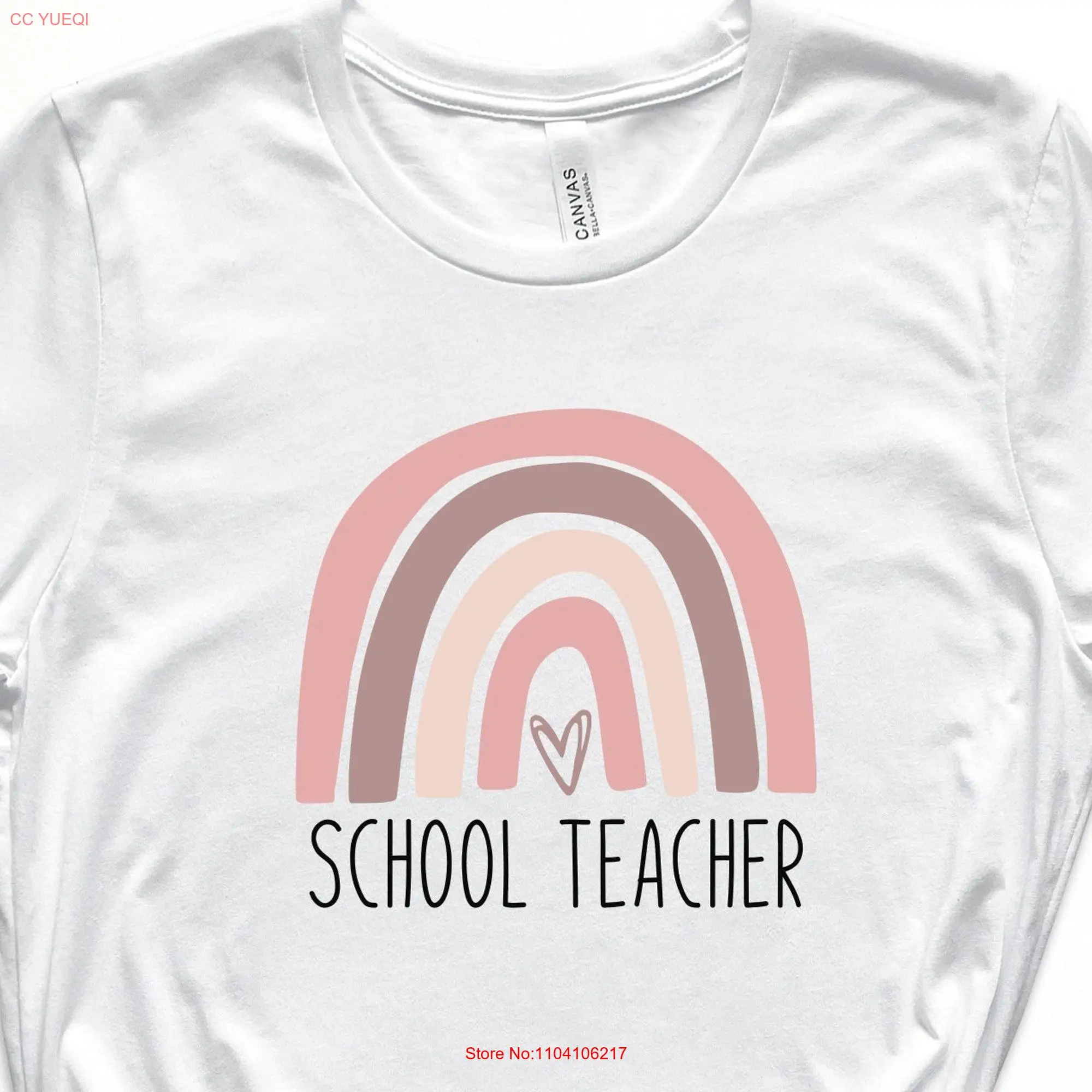 Grade Teacher T Shirt Kindergarten Elementary Pre k long or short sleeves