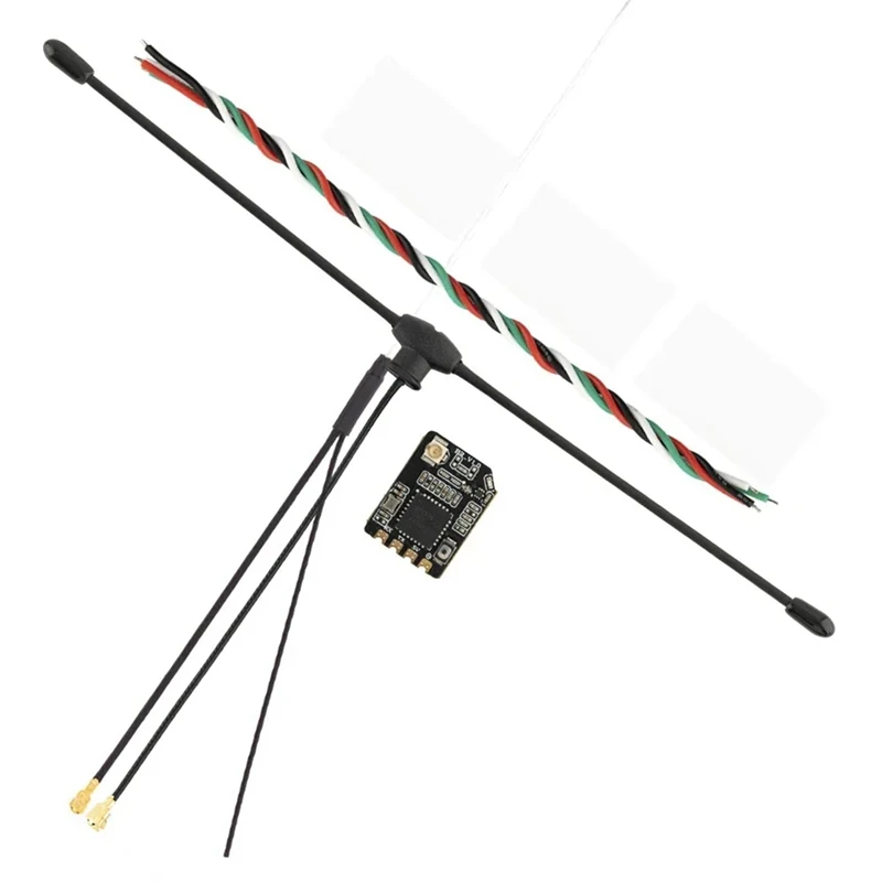 جهاز استقبال Bandit BR1 ELRS 915Mhz Expresslrs 915 مدمج TCXO مع هوائي T/Y لطائرة متسابق FPV بدون طيار