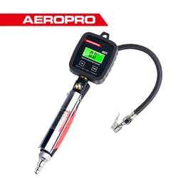 AEROPRO Tools Digital Tire Inflator with Pressure Gauge 203 PSI Air Chuck Compressor Accessories for Automotive Industrial Use