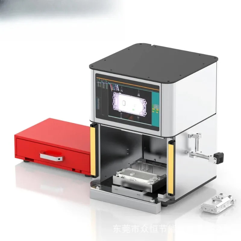 AOI visual sorting and screening machine, color character label QR code recognition positioning detection equipment