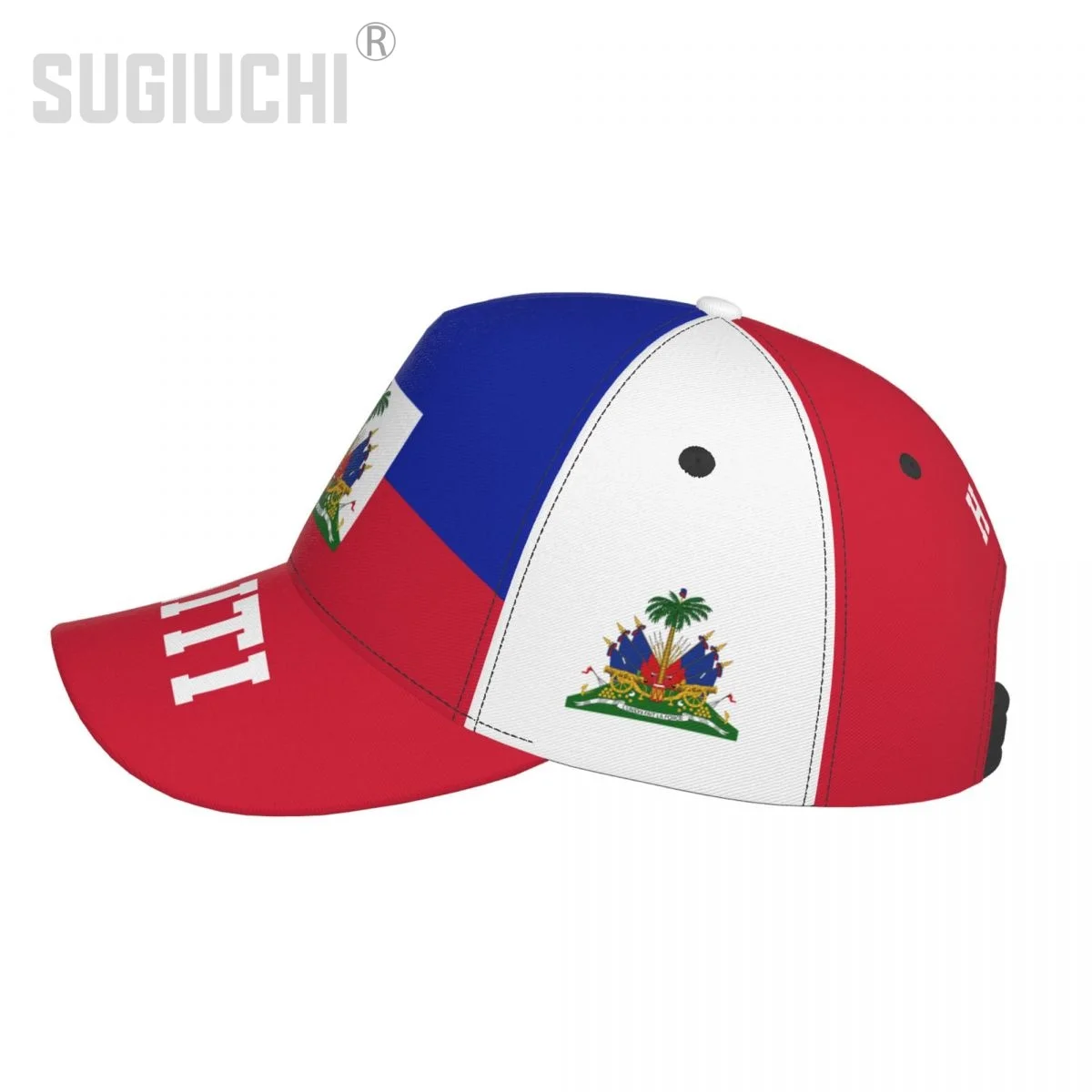 Unisex Haiti Flag Haitian Adult Baseball Cap Patriotic Hat for Baseball Soccer Fans Men Women