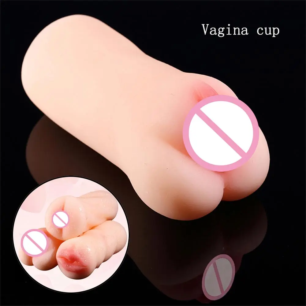 Vaginass Masturbated For Man Vigina Men's Silicone Bucetinha A Real Doll Canned Vagina Women Vibrator Female Tapon Yellow