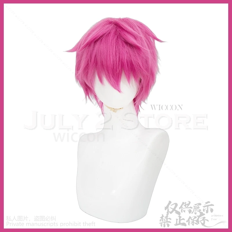 سايكي كوسو تأثيري أنيمي الحياة الكارثية لسايكي ك. DK الأخضر زي مدرسي معطف السراويل الساخن الوردي الباروكات أغطية الرأس فستان متابعة