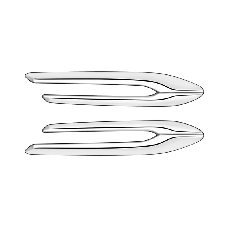 

Car Silver Side Wing Emblem Cover Trim Stickers Car Exterior Styling Side Wing Fender For Mazda CX-60 2022+ RHD Parts